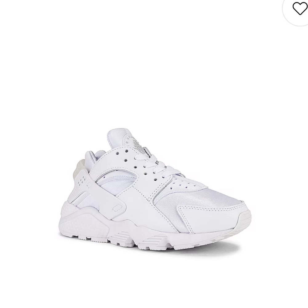 Air Huarache Sneaker in White & Pure Platinum
Nike. Worn once. White